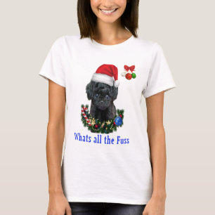 T-shirt Noël caniche