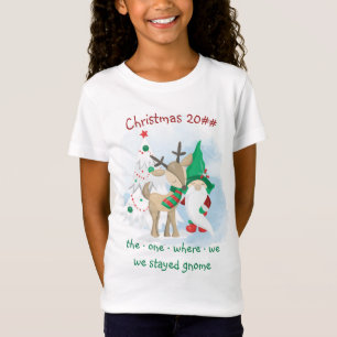 T-Shirt Noël Celui Où Nous.. Drôle Gnome