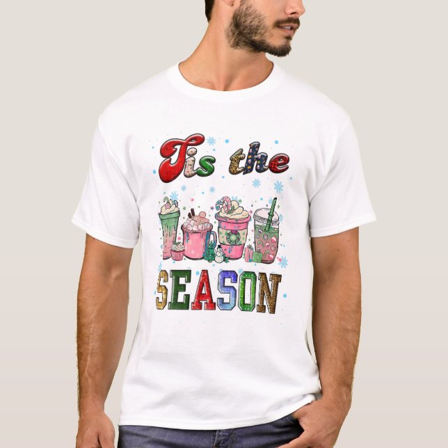 T-shirt Noël C'Est La Saison Christma (Devant)