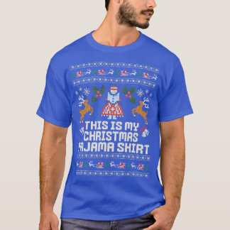 T-shirt Noël C'est mon pyjama de Noël
