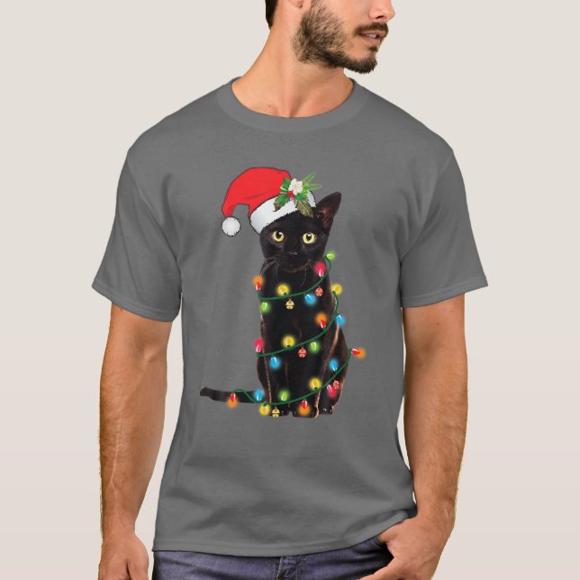 T-shirt Noël Cher Père Noël Je Peux Expliquer Funny Père N (Devant)