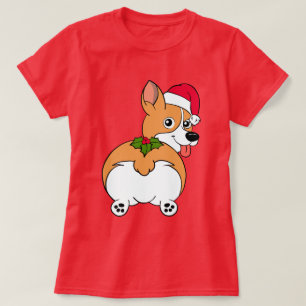 T-shirt Noël Chien Corgi