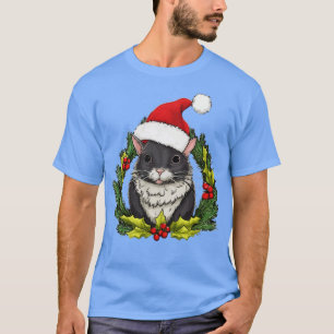 T-shirt Noël Chinchilla