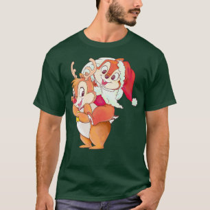 T-shirt Noël Chip amp Dale