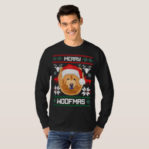T-shirt Noël Chow Chow Joyeux Woofmas