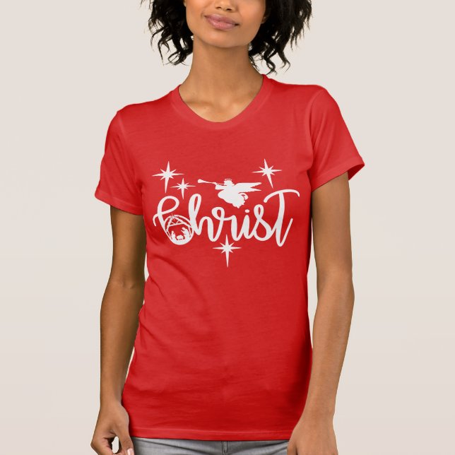 T-shirt Noël Christ Nativité (Devant)