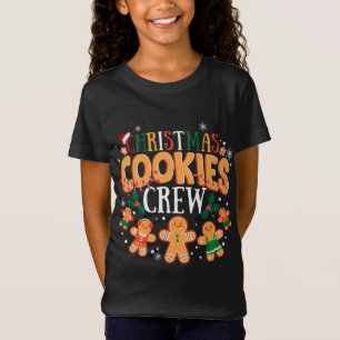 T-Shirt Noël Cookie Crew Gingerpain Famille Correspondance
