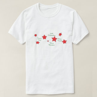 T-shirt Noël dans un texte personnalisé dans n'importe que