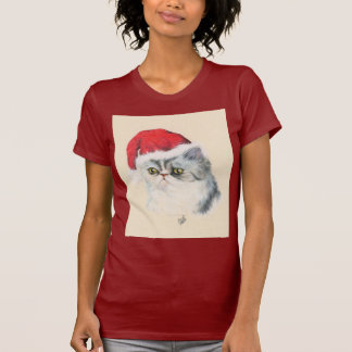 T-shirt Noël de chat