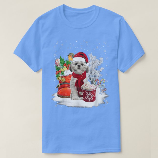 T-shirt Noël de Chien Chien Chut  (Design devant)