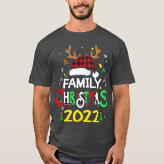 T-shirt Noël de famille 2022 Joyeux cadeau de Noël