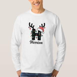 T-shirt Noël de famille monographique  Vacances personnali