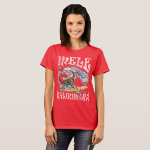 T-shirt Noël de Hawaïen de Mele Kalikimaka