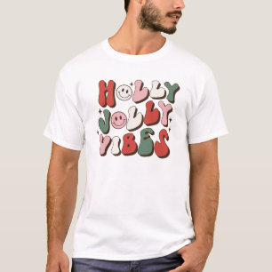 T-shirt Noël de Holly Jolly Vibes