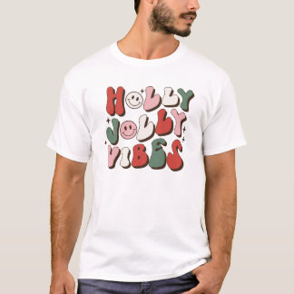 T-shirt Noël de Holly Jolly Vibes