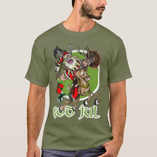T-shirt Noël de juillet de Dieu (Devant)