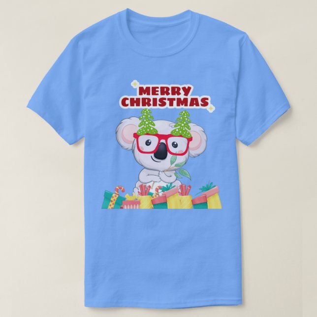 T-shirt Noël de Koala (Design devant)