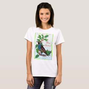 T-shirt Noël de la caille