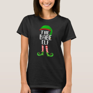 T-shirt Noël de la famille des elfes de Babe
