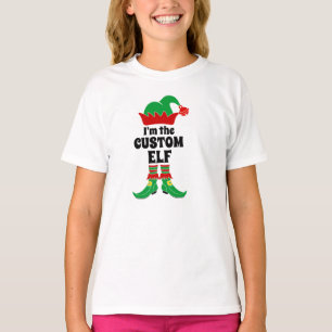 T-shirt Noël de la famille Père Noël personnalisée