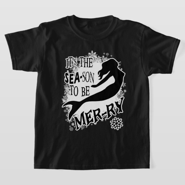 T-shirt Noël de la mère (Poser)