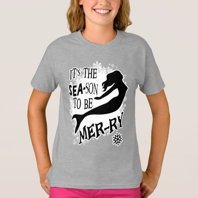 T-shirt Noël de la mère (Devant)