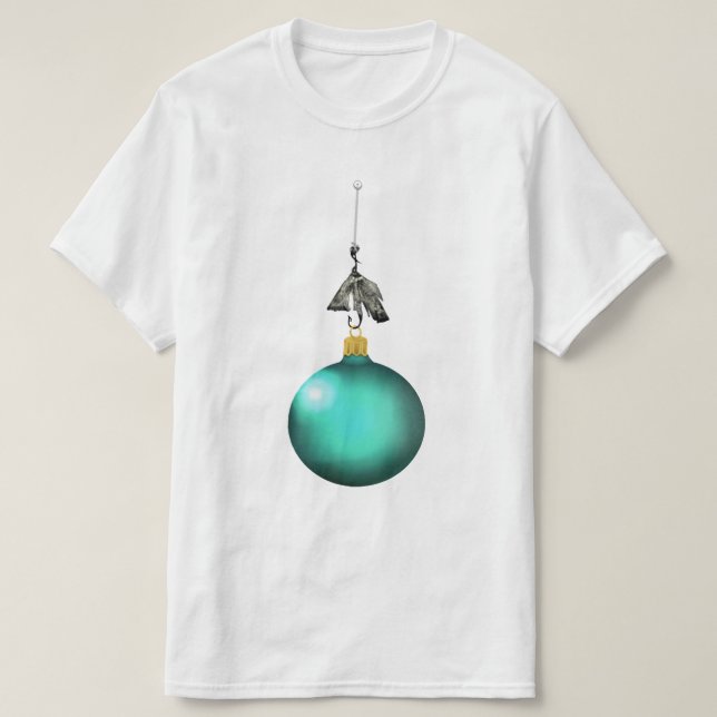 T-shirt Noël de la pêche (Design devant)