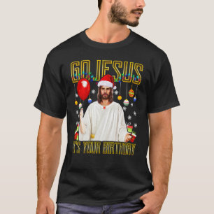 T-shirt Noël de l'anniversaire de Jésus
