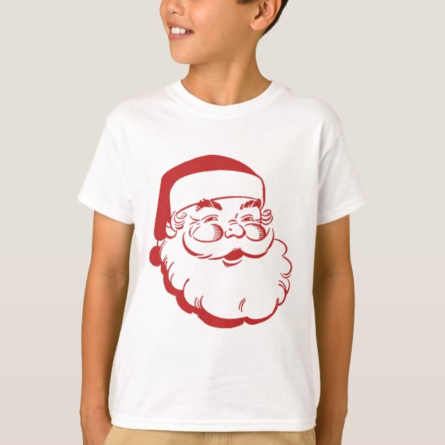 T-shirt Noël de Père Noël (Devant)