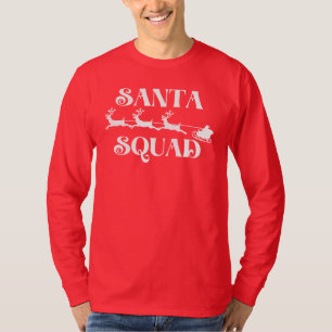 T-shirt Noël de père Noël Squad