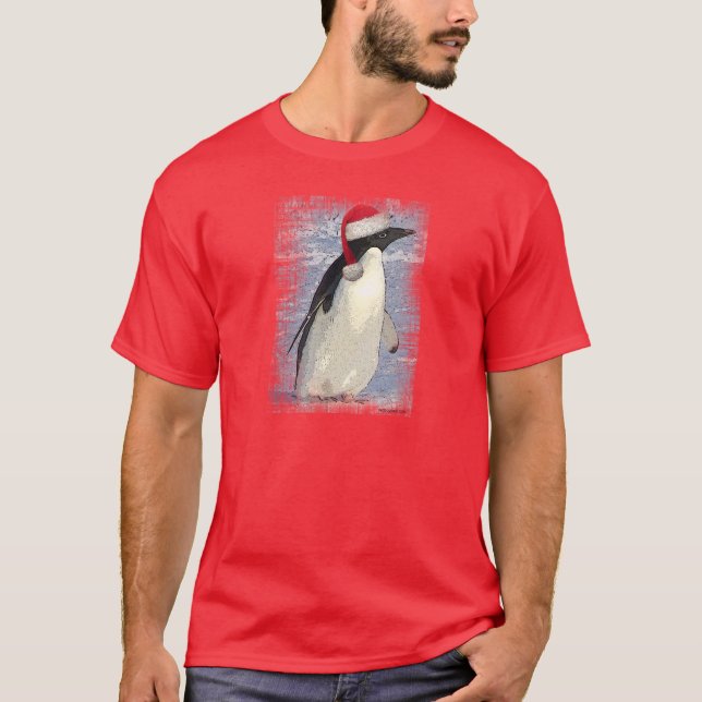 T-SHIRT NOËL DE PINGOUIN (Devant)