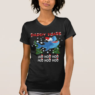 T-shirt Noël de requin de papa