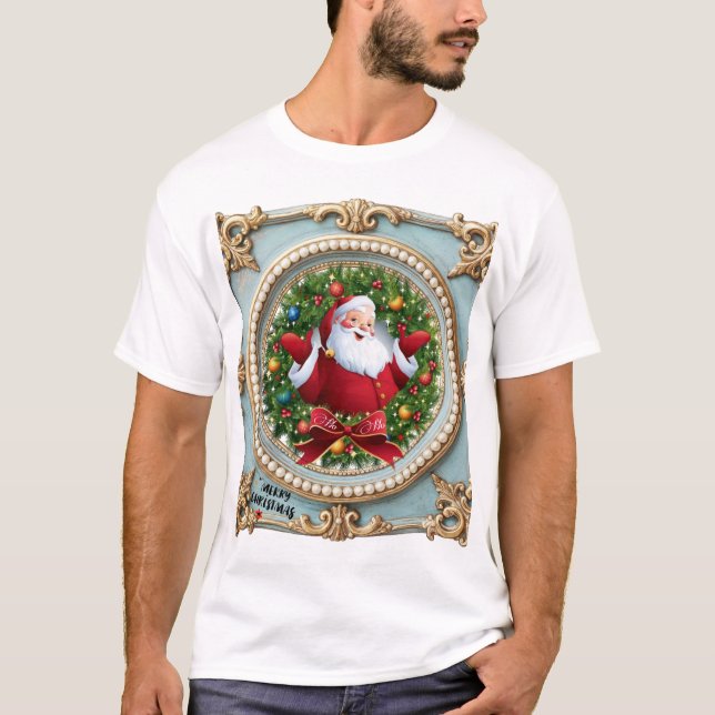 T-shirt Noël de Santa (Devant)