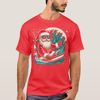 T-shirt Noël de Snowman baisé Sun en juillet 2024 Plage Ba