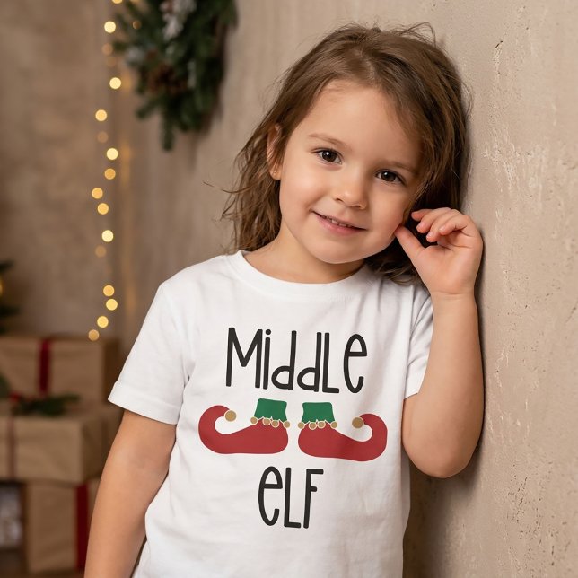T-shirt Noël d'Elf Moyen (Créateur téléchargé)