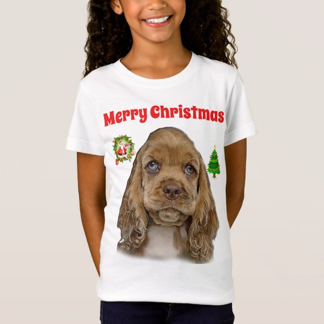 T-Shirt Noël des animaux (Devant)