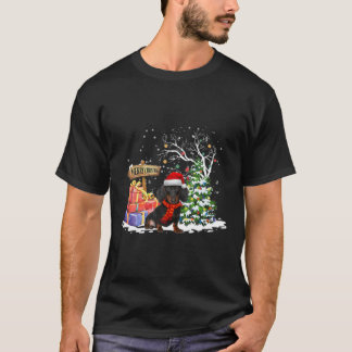 T-shirt Noël des Dachshund Noël Noël Noël des chiens de Da