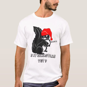 T-shirt noël des écureuils, est-ce encore noël?