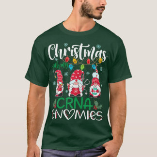 T-shirt Noël des femmes avec mes filles CRNA Infirmière St