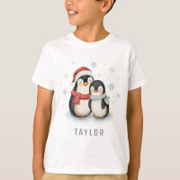 Noël des mignons pingouins à thème d'hiver