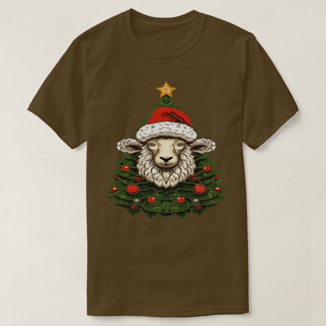 T-shirt Noël des moutons (Design devant)