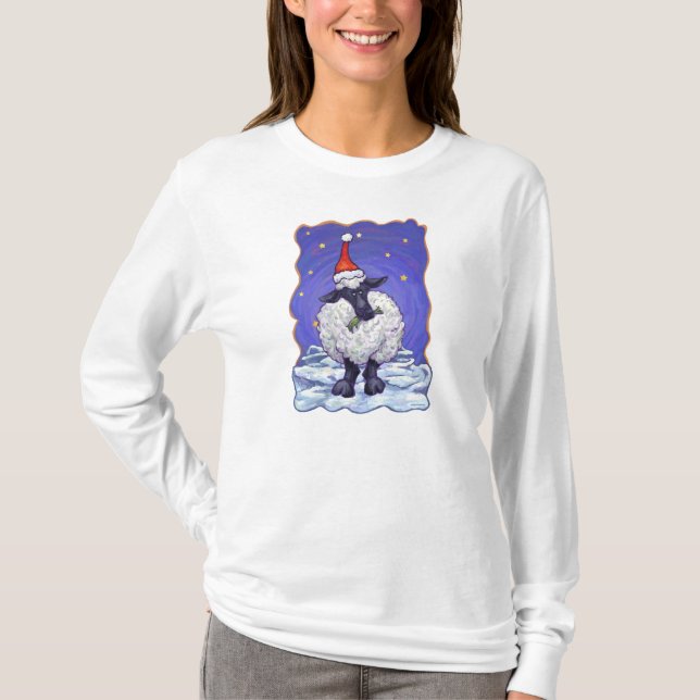 T-shirt Noël des moutons (Devant)