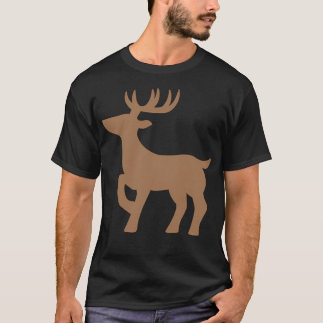 T-shirt Noël des rennes (Devant)