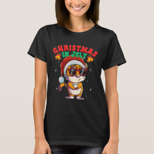 T-shirt Noël d'été en juillet