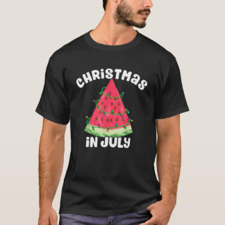 T-shirt Noël D'Été Juillet À Noël En Juillet Noël