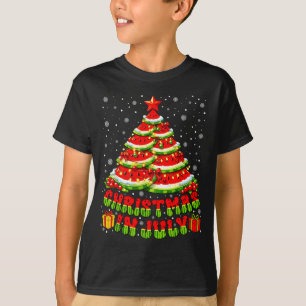 T-shirt Noël d'été Pastèque Arbre Été Trocal Noël d'été