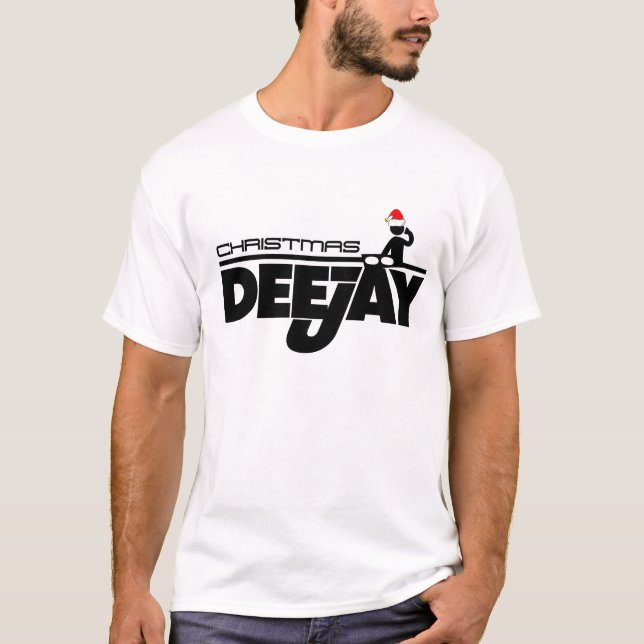 T-SHIRT NOËL DJ (Devant)