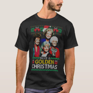 T-shirt Noël doré