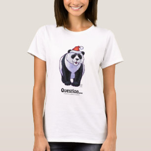 T-shirt Noël d'ours panda