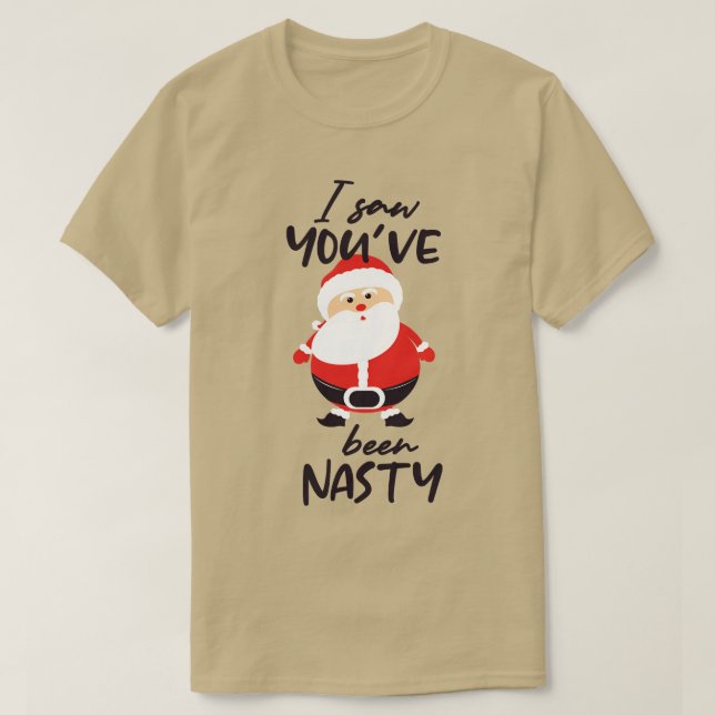T-shirt Noël drôle (Design devant)